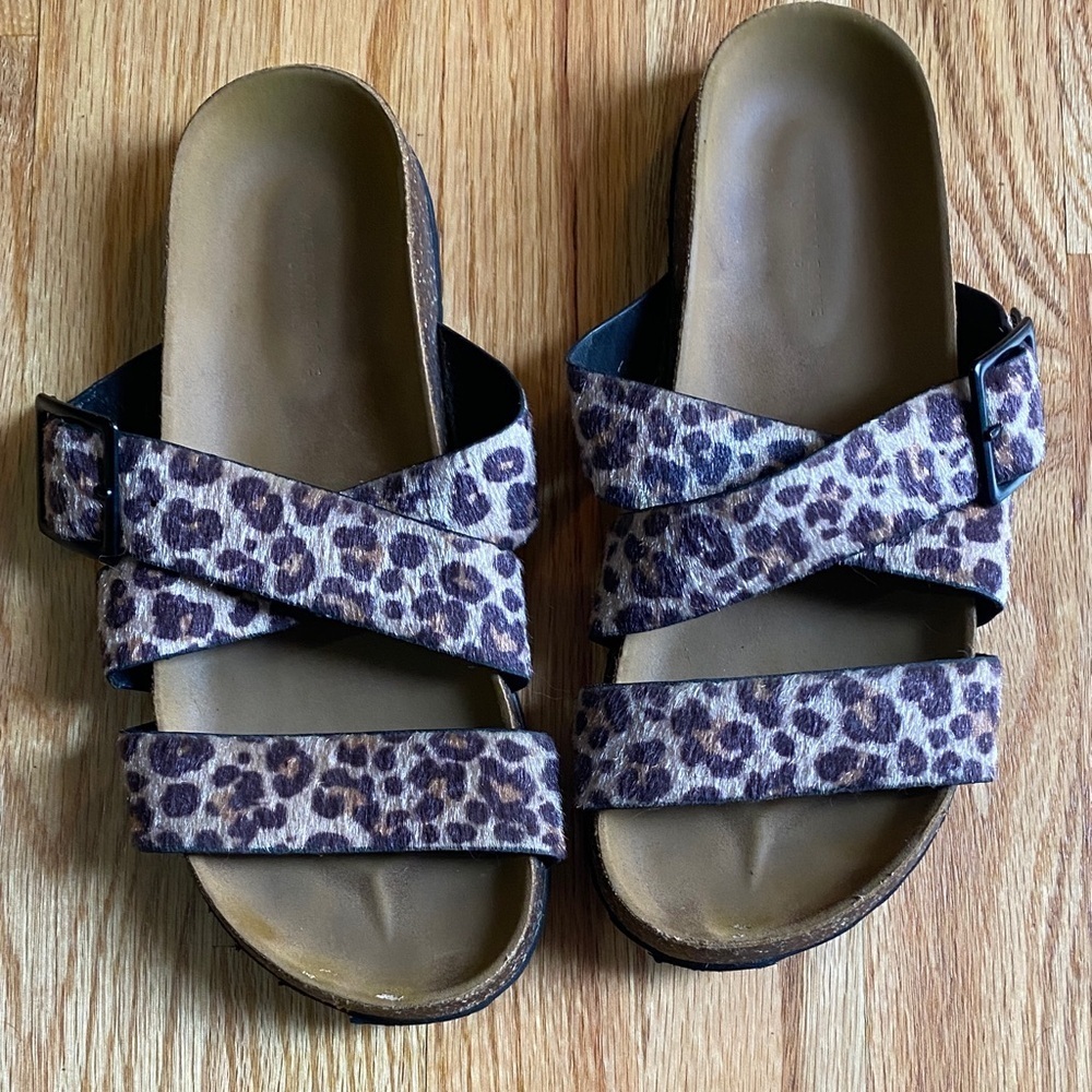 Leopard Print Women's Sandals